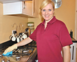 DPC Cleaner in Kitchen